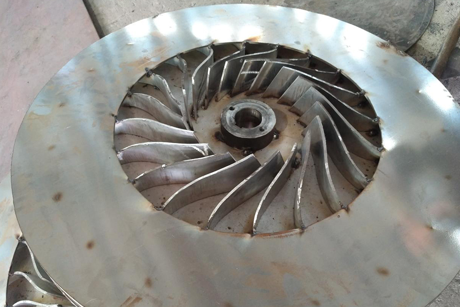 Aliquam ferro anti-corrosio centrifuga fan